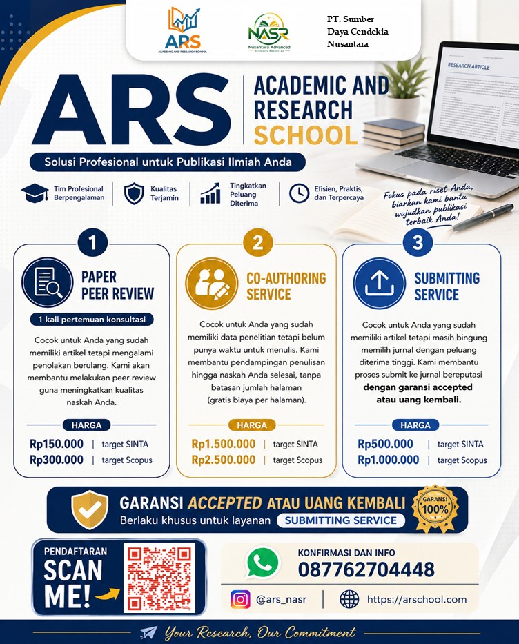 Flyer pendaftaran peserta ARS program 2